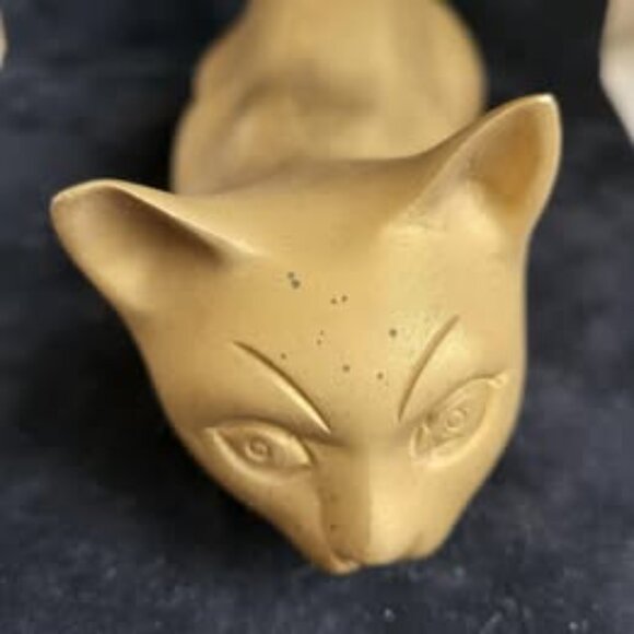 Cast Brass Vintage Cat! - Picture 5 of 7